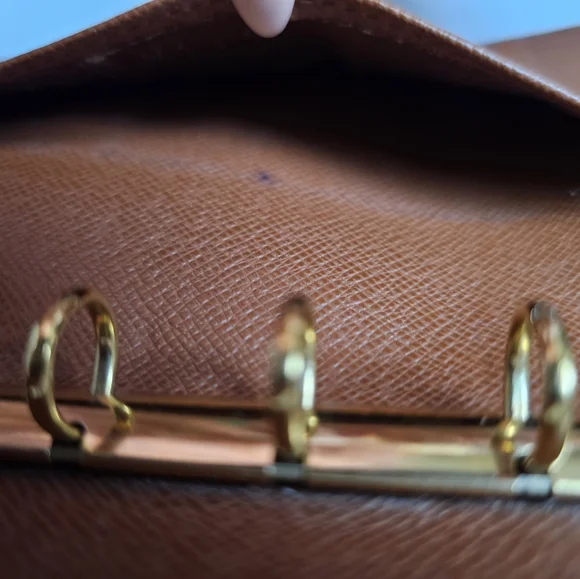 Louis Vuitton Epi Small Agenda Brown